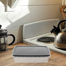 Silicone Freezer Trays with Lid Molds for Food Storage Ice Making Bin