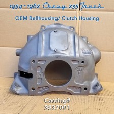 1954-62 Gm Chevy 235 Truck Bellhousing Clutch Housing Manual Trans C 3837001 1954-62 Gm Chevy 235 Truck Bellhousing Clutch Housing Manual Trans C 3837001