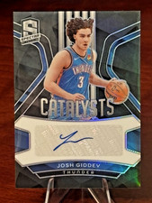 2023-24 Panini Spectra Catalysts Signatures Josh Giddey Auto #'d /49 Thunder