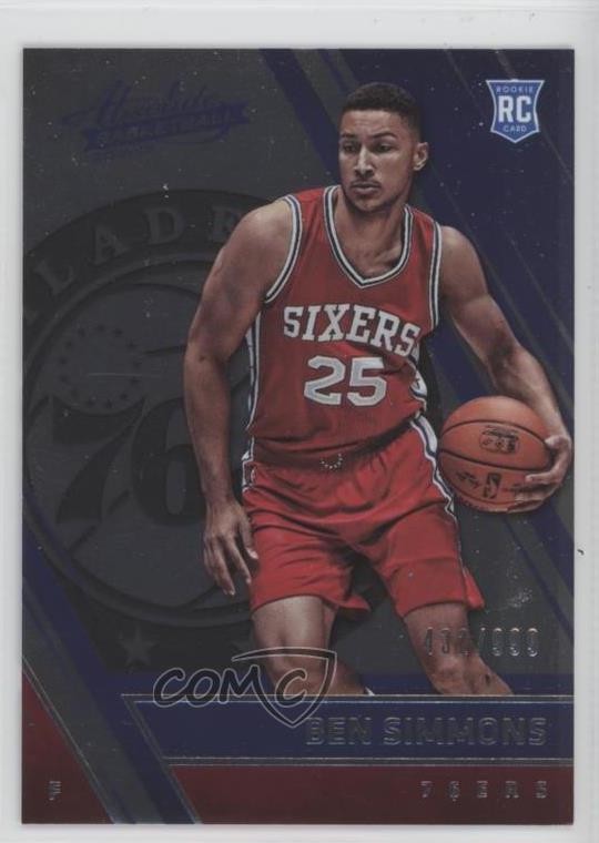 2016-17 Panini Absolute Rookies 432/999 Ben Simmons #200 0g46