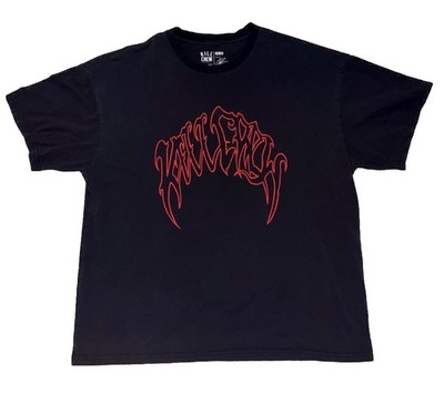 Kill Crew Oversized Classic T-Shirt Black Red Porrada Series KLCW Gym MMA XL
