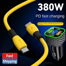 380W Fast Charge Type-C Car Charger Adapter For Motorola Razr 2025 2024 2023Plus