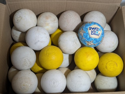 Lacrosse Balls Mixed Lot of 30 Various Brands Colors