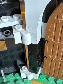 Vintage Lego #6059 - CASTLE KNIGHTS STRONGHOLD INCOMPLETE w/BOX No Horse