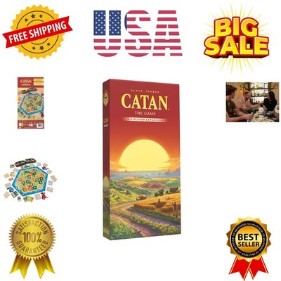 5-6 Player Board Game Expansion 6th Edition Add More Players to Your Adventur...