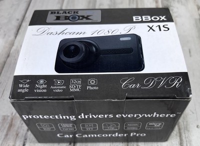 Black Box Dashcam 1080p HDMI, X1S, Car DVR, Auto Video, 2.7'' TFT