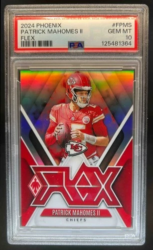 2024 Phoenix Patrick Mahomes II Flex #F-PMS Chiefs PSA 10