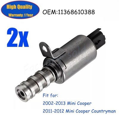 2Pcs Variable Valve Vanos Timing Solenoid for BMW & Mini N12 N13 N14 N16 N18