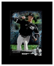 2017 Bowman Chrome Mini Prospects Black Shimmer Refractor BCP245 Zack Burdi /100