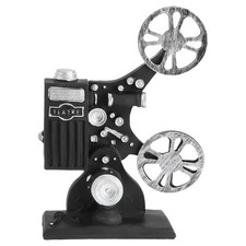 Vintage Resin Movie Projector Model Desktop Film Cinema Collectible Retro