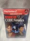 Resident Evil Code: Veronica X (Sony PlayStation 2, 2001) CIB Tested Super Clean
