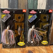 Berkley Spinnerbait 3/8oz DEX, Set of 2, Double Willow, Ghost Wakasagi