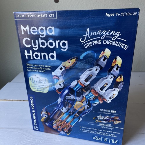 New Thames And Kosmos Mega Cyborg Hand STEM Experiment Kit In Hand EBay