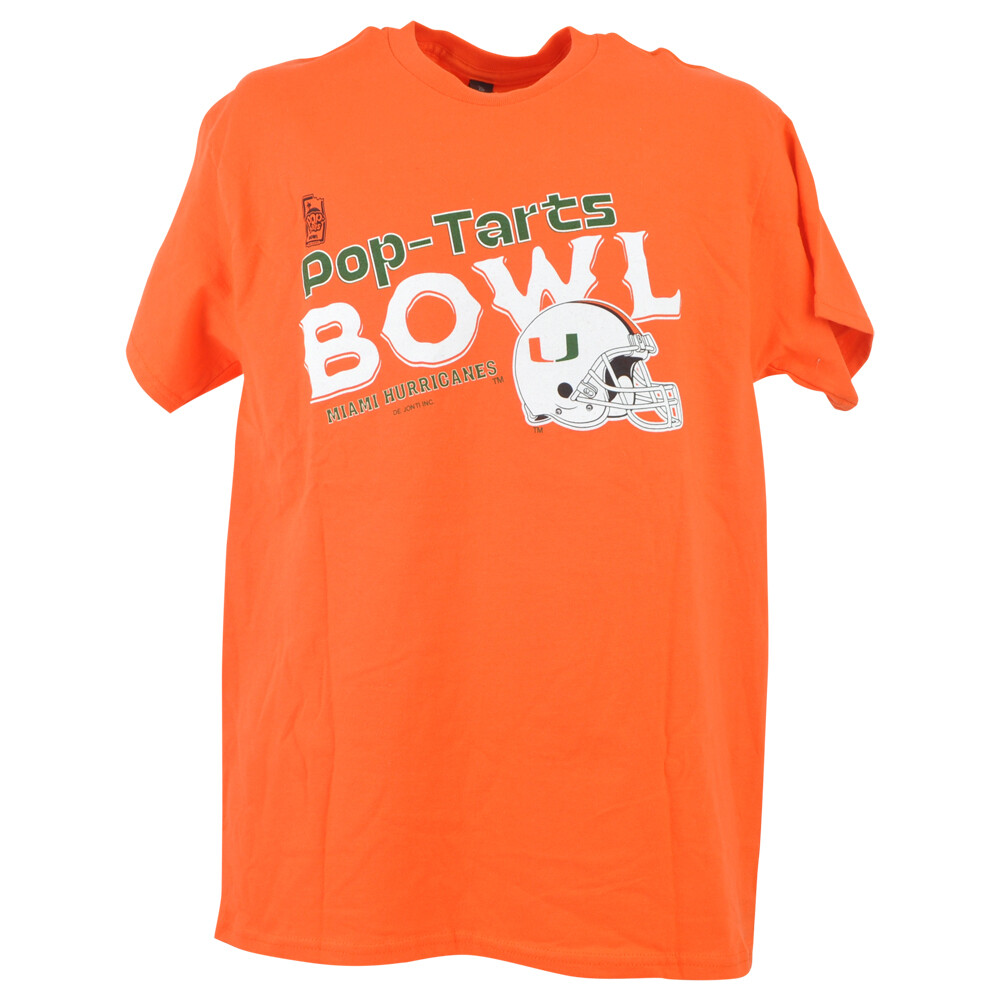 NCAA Pop-Tarts Bowl Orlando Miami Hurricanes Adults Man Orange