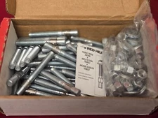 NEW - 50PK  ITW Red Head Trubolt  3/8" x 3"  Concrete Wedge Anchors WS-3830 