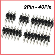 2-40 Pin Header Pin 2.54mm Breakaway Male For PCB Breadboard 2 40 Pin Double Row
