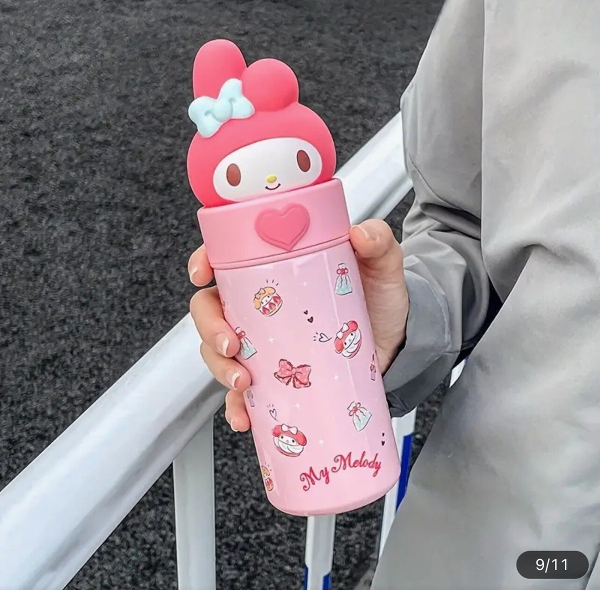 Kawaii Sanrio Warm Food Thermos Water Bottle Tea Coffee My Melody