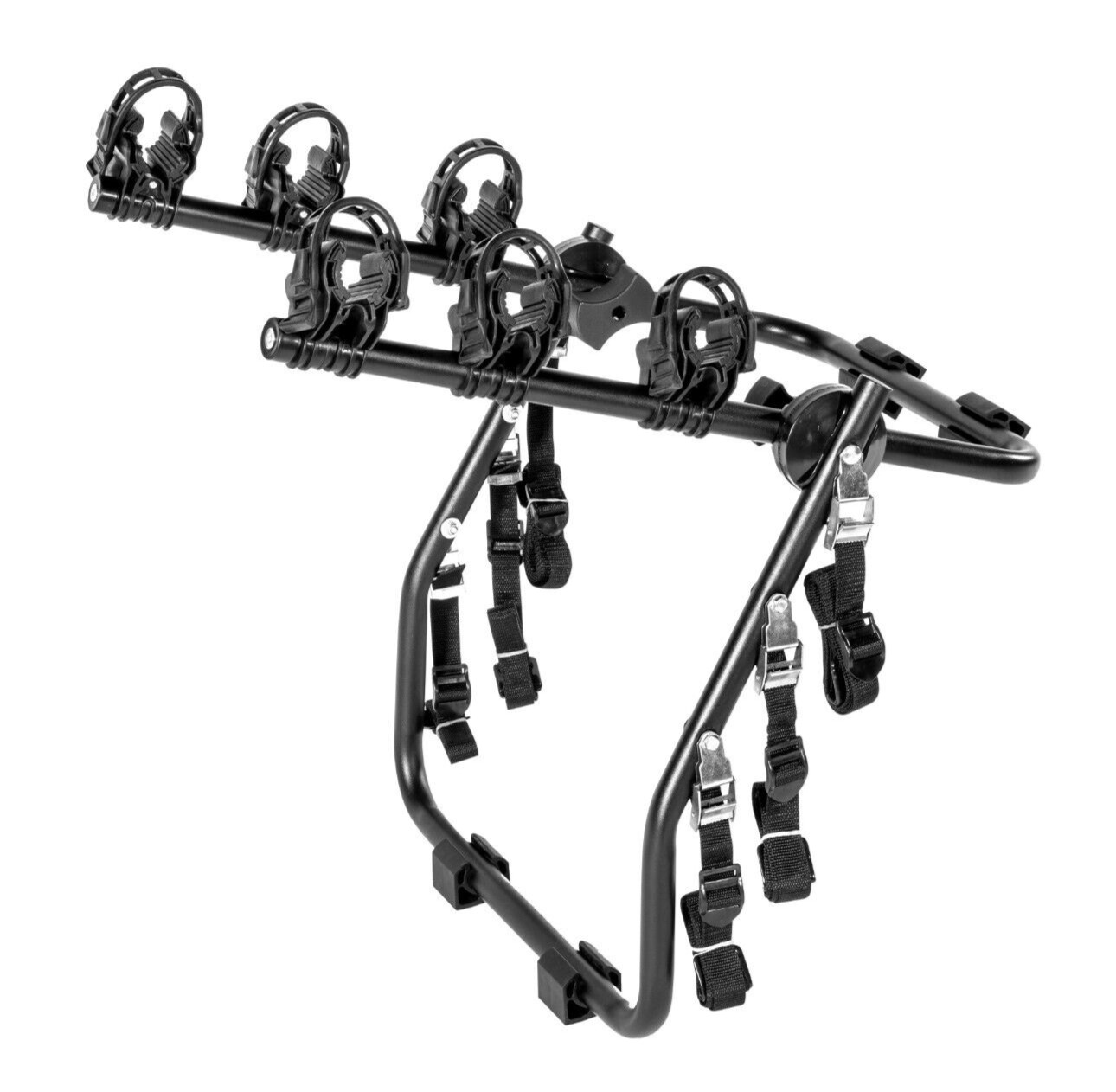 Universal 3 Bike Rear Mounted Foldable Bike Carrier by K39 Holiday