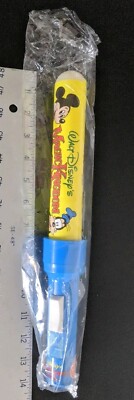Rare Walt Disney's Magic Kingdom On Ice Flash Light Wand Mickey's Happy Lite New