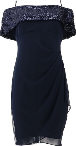 DJ-Jaz Cap Sleeve Embellished Midi 