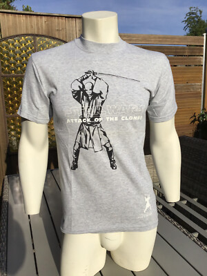 STAR WARS  ''Attack of the clones''  - T-Shirt - Size S - NEU/NEW - 2002 - Vintage