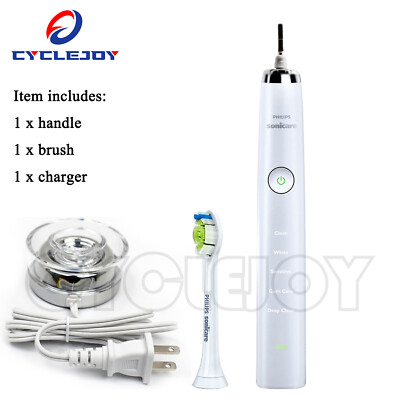 Philips Sonicare HX939W DiamondCleanElectric Toothbrush Set No Box White