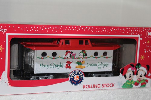 LIONEL #2228220 MICKEY & FRIENDS ILUMINADO NAVIDAD FURGÓN DE COLA | Zustand: New