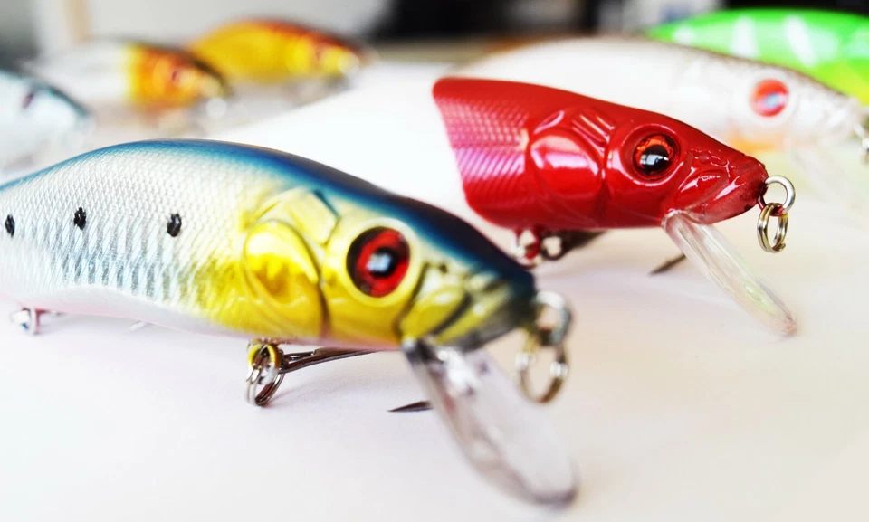 Nuevo 10 Crankbaits de Pesca Grandes, Bluefish Swimbait, Surf Pesca Striper, Lubina Foto 3 de 4