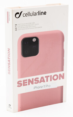 Cellularline Schutz Hülle Apple iPhone 11 Pro Soft Touch Case Etui Sensation 659