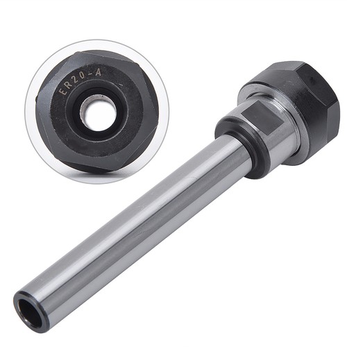 Collet Chuck Holder Milling Cutter Straight Extension Rod ER20A-100L 100mm Len