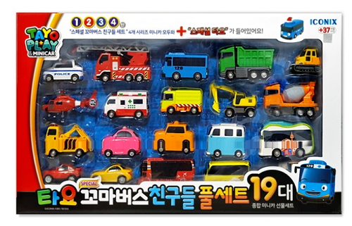 TAYO SPECIAL THE Little Bus Friends Bus Set 09 - Jesse, Tayo, Noah