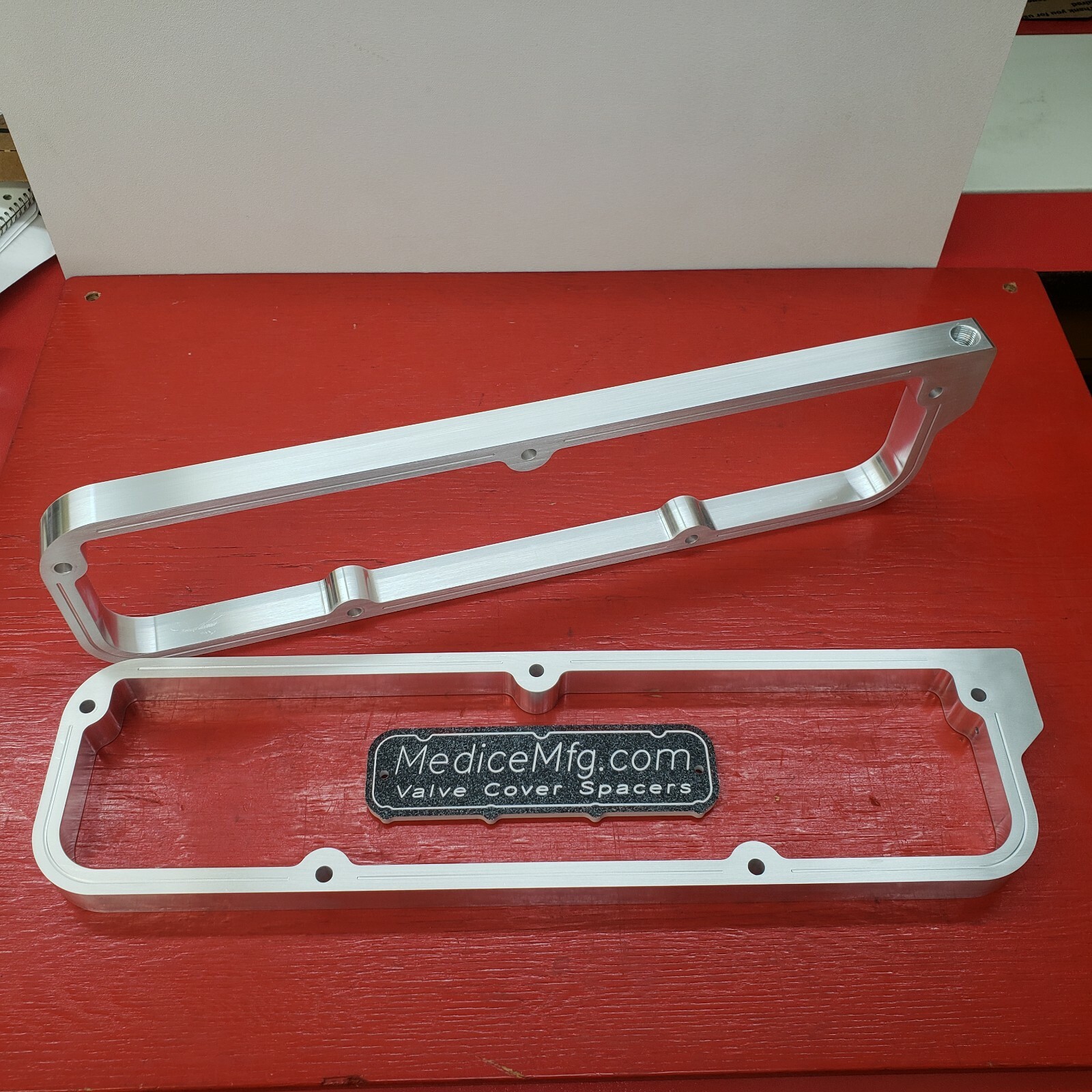 VALVE COVER SPACERS 1" FORD FE (352, 390, 406, 410, 427, 428) W