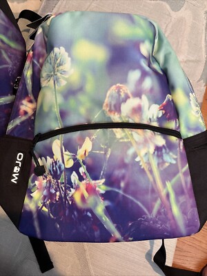 Mojo Backpack Limited Edition Colorful Flowers Floral Tech Free Shipping