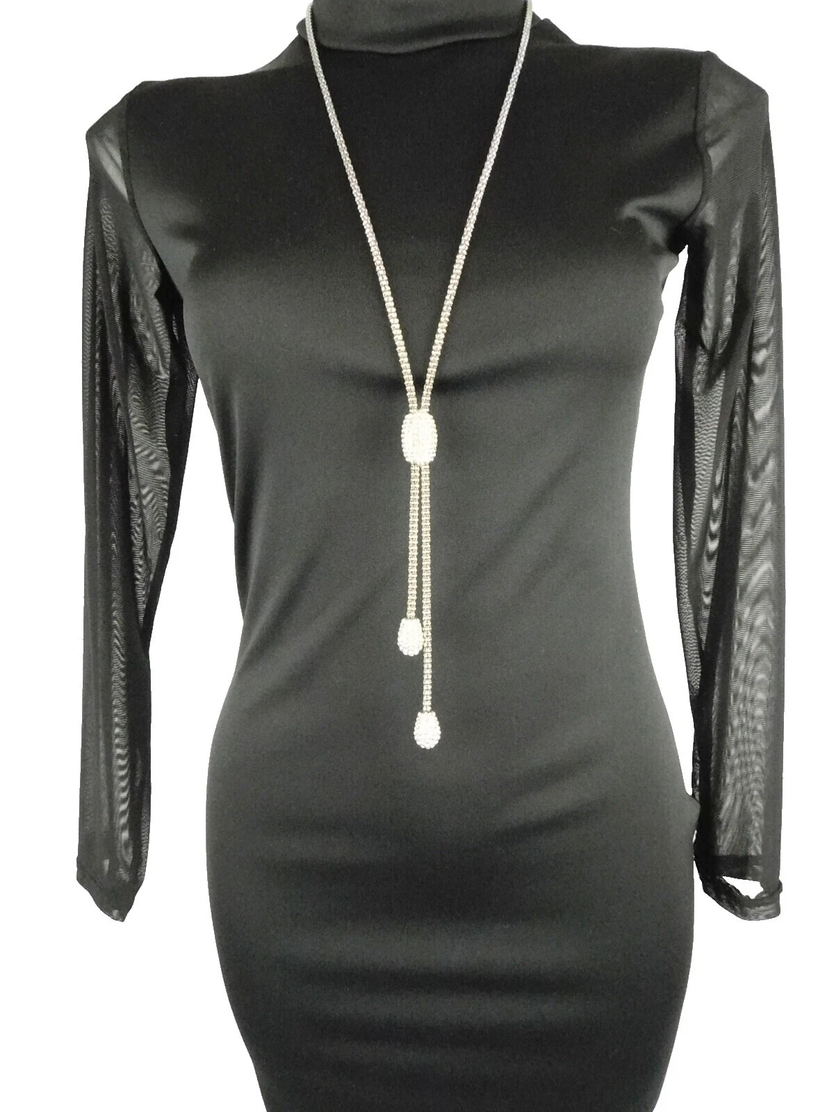 Collares y colgantes de vidrio colgante de moda Chico's