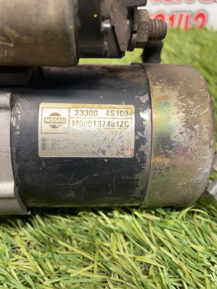 ✅ 2004 NISSAN XTERRA СТАРТЕР ДВИГАТЕЛЯ PN:23300-4S103 OEM - Изображение 3 из 4