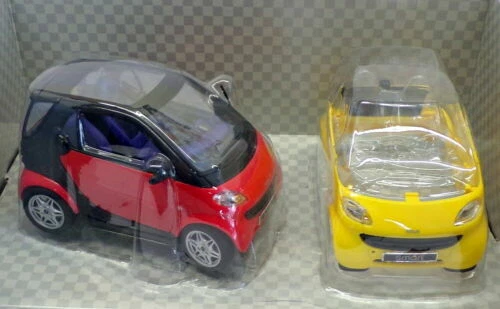 Modellini statici di auto, furgoni e camion scala 1:8 per Smart