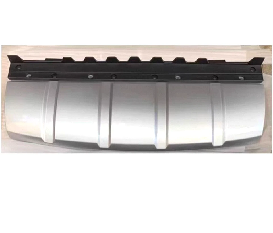 Sliver Front Bumper Skid Plate Trim Kits For Land Rover Range Rover L405 2018-22 — 第 2/3 张图片