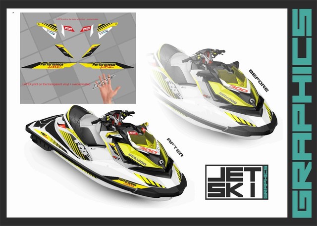 seadoo jetski stickers