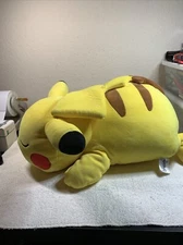 Pokemon 24" Sleeping Pikachu Squishmellow Extra Soft Jumbo Plush More In Store