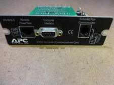 APC SYCC SYMMETRA COMMUNICATIONS CARD #855-6625C/5  CARD# 640-0402C BOT REV.3