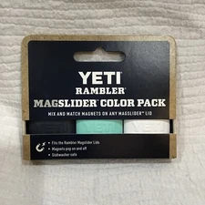 YETI MAGSLIDER MAGNET COLOR 3 PACK: * NAVY BLUE, SEAFOAM and WHITE! * SHIP FREE!