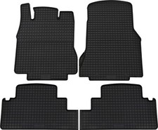 Gummimatten 4-Teile schwarz f&uuml;r Mercedes A-Klasse ab 1997-08/2004 Passform PETEX
