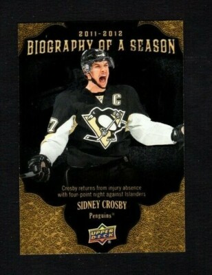 2011-12 Biography Of A Season 30 Card Complete Set Crosby,Chara,Jagr,  Pls READ