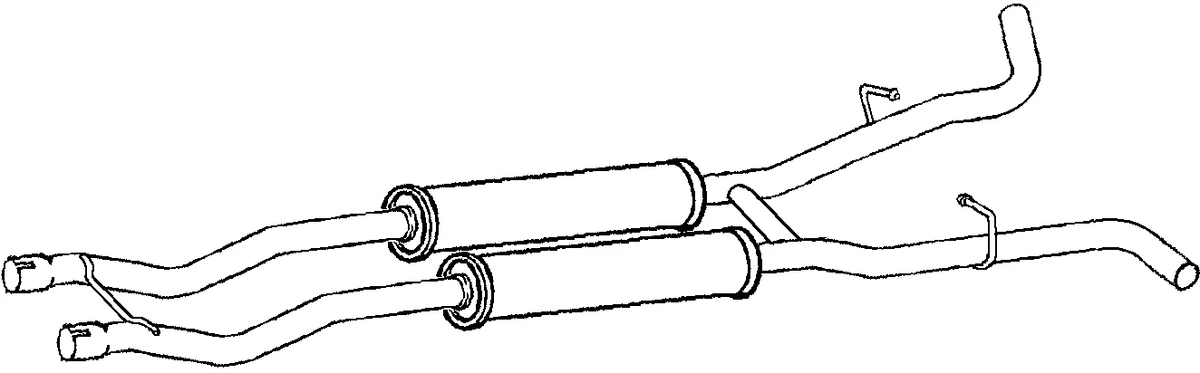 XR815376 EXHAUST CENTER BOX PIPE FOR S-TYPE 3.0I SAL 2/99- | eBay