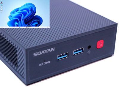 Neu* Intel N100 Alder Lake Mini PC Soayan N2 NUC 512 GB SSD 16 GB RAM Win 11 Pro