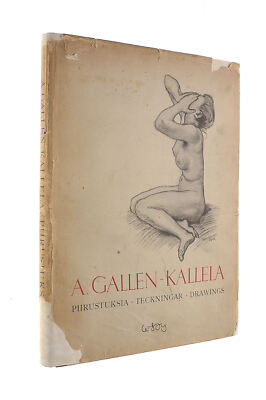A Gallen-Kallela. Piirustuksia Teckningar Drawings by Onni Ed. Okkenen
