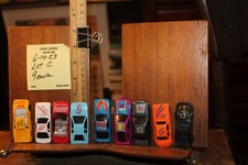 Lot of 9 Diecast Race Cars C 