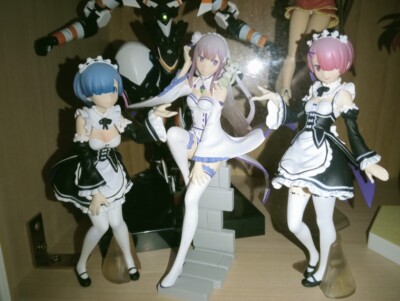 Chara Portraits Rem Ram Emilia Re:Zero Bandai no pop up parade beatrice subaru
