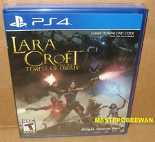 Lara Croft and the Temple of Osiris Code PlayStation 4 PS4 New Sealed (No Disc)