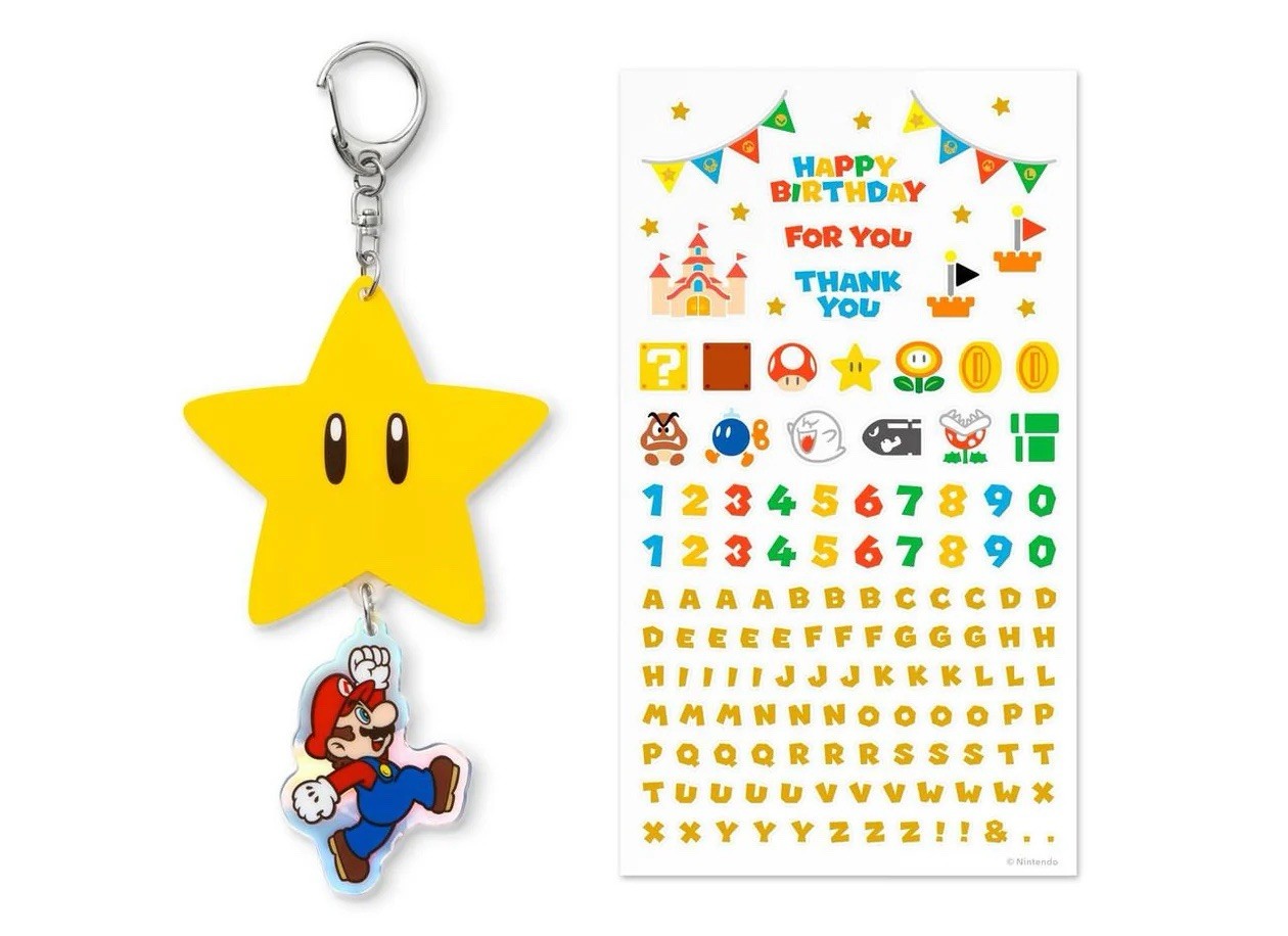Charm Super Mario personnalisé en acrylique, le cadeau Nintendo idéal pour fan